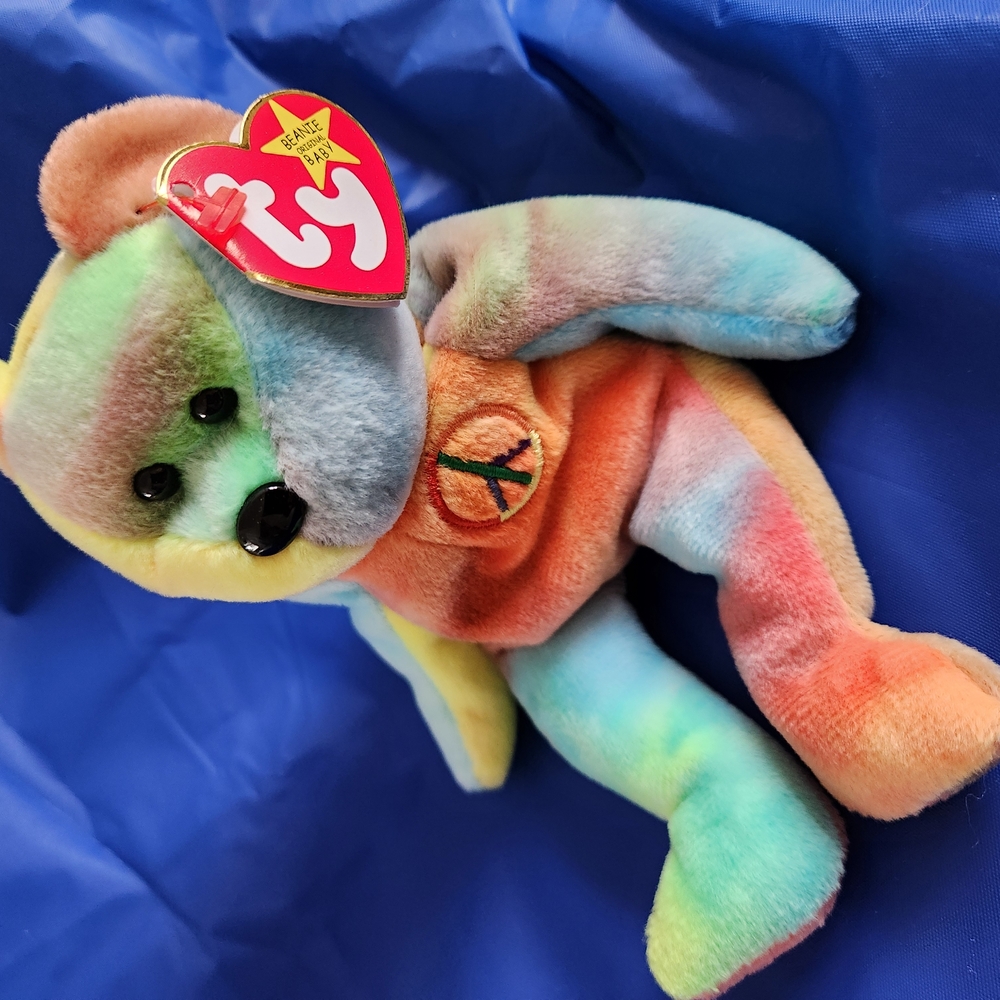 Ty Multicolor Plush Bear Toy